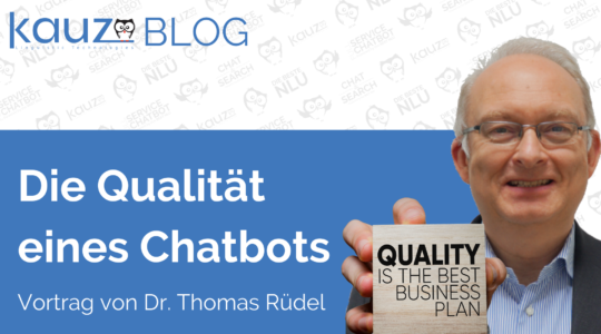 Qualität Chatbot Business